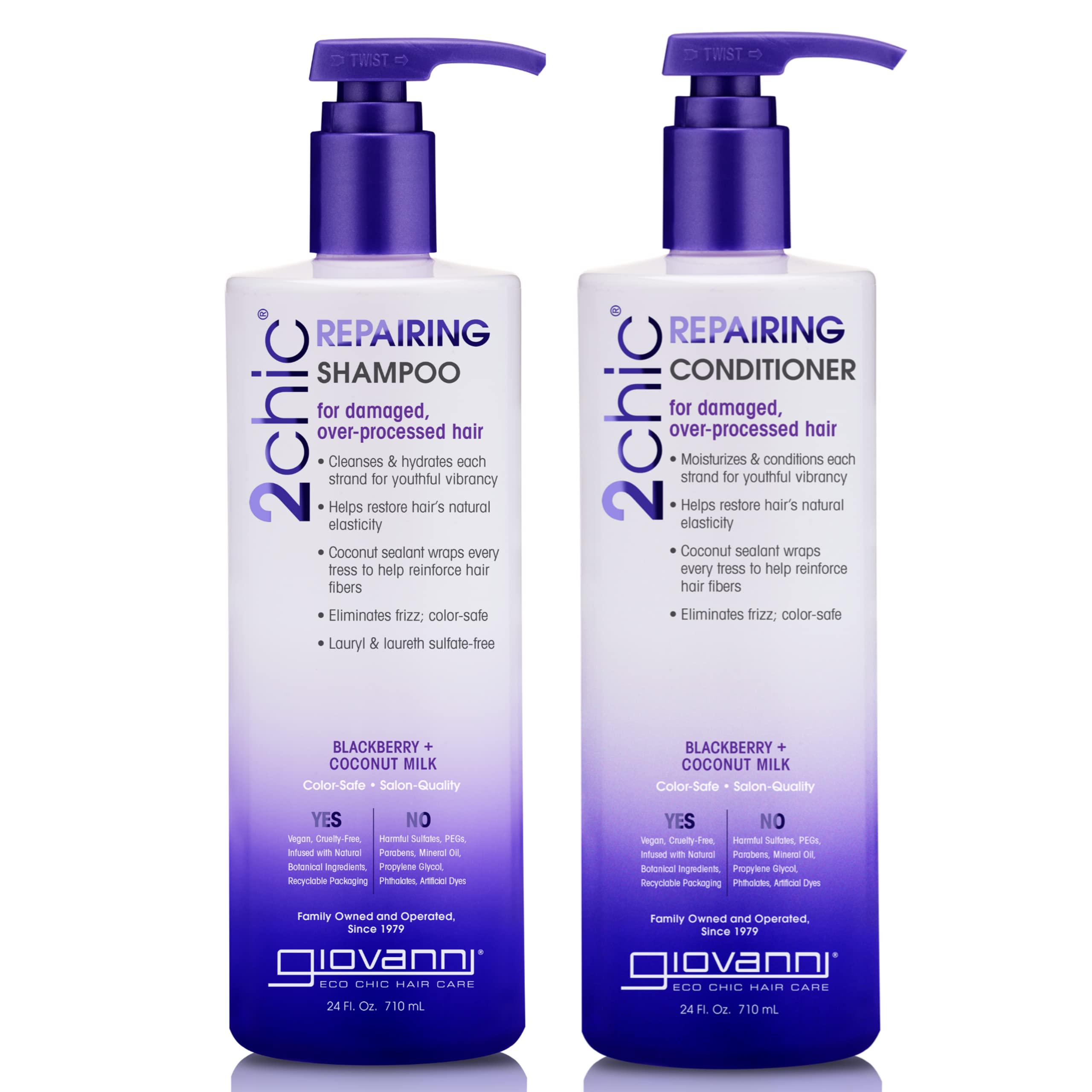 Amazon.com : GIOVANNI 2chic Ultra-Repairing Shampoo & Conditioner